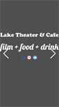 Mobile Screenshot of laketheatercafe.com